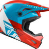 FLY RACING KINETIC STRAIGHT EDGE HELMET RED/WHITE/BLUE LG - 73-8632L - Image 5