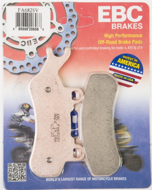 EBC BRAKE PADS FA682SV SEVERE DUTY SV SERIES - FA682SV