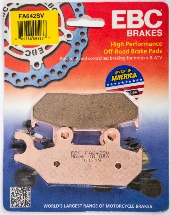 EBC BRAKE PADS FA642SV SEVERE DUTY SV SERIES - FA642SV