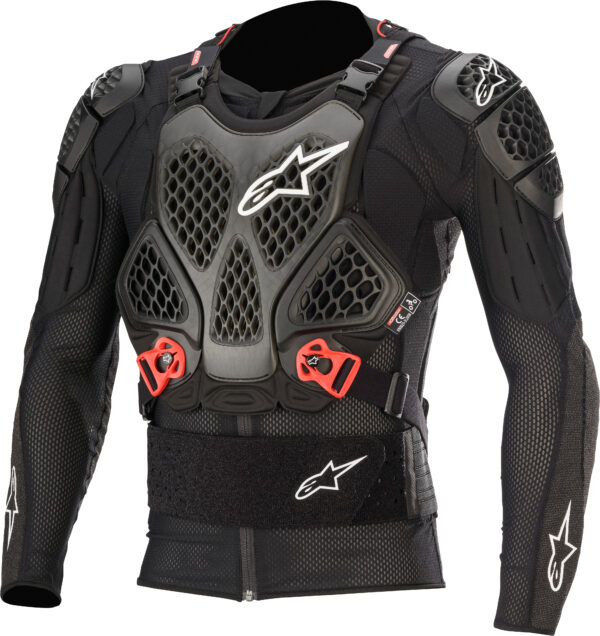 ALPINESTARS BIONIC TECH V2 PROTECTION JACKET BLACK/RED XL - 6506520-13-XL