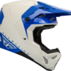 FLY RACING YOUTH FORMULA CP SLANT HELMET GREY/BLUE YL - 73-0032YL - Image 4