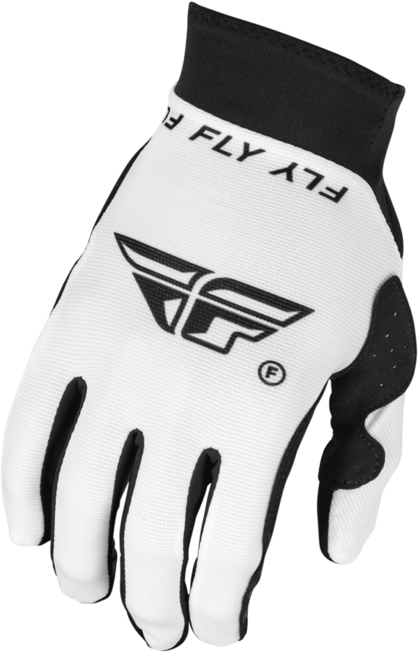 FLY RACING PRO LITE GLOVES WHITE/BLACK XS - 377-045XS