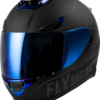 FLY RACING SENTINEL RECON HELMET MATTE BLACK/BLUE CHROME XS - 73-8428XS - Image 4