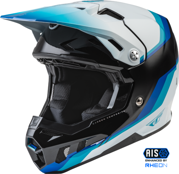 FLY RACING FORMULA CC DRIVER HELMET BLACK/BLUE/WHITE MD - 73-4310M