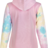 FLY RACING WOMEN'S FLY TIE-DYE ZIP UP HOODIE PINK/YELLOW/BLUE MD - 358-0071M - Image 2