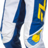 FLY RACING F-16 PANTS CA/NY WHITE/DARK BLUE/YELLOW SZ 48 - C378-93348 - Image 4