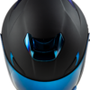 FLY RACING SENTINEL RECON HELMET MATTE BLACK/BLUE CHROME XS - 73-8428XS - Image 3