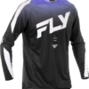 FLY RACING EVOLUTION  DST JERSEY BLACK/WHITE/PURPLE SM - 378-120S - Image 2