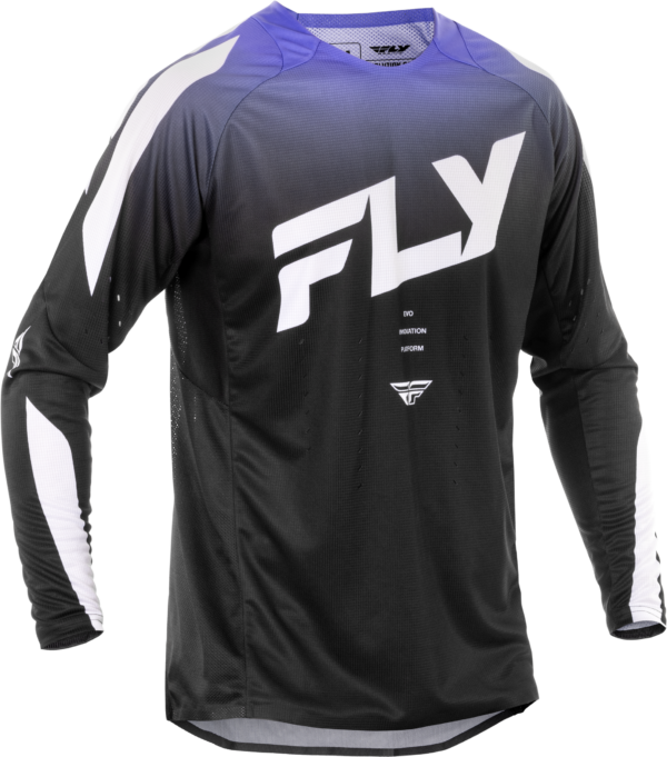 FLY RACING EVOLUTION  DST JERSEY BLACK/WHITE/PURPLE XL - 378-120X