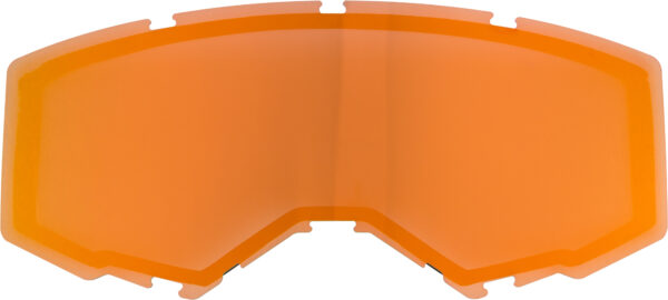 FLY RACING DUAL LENS W/O VENTS ADULT POLARIZED ORANGE MIRROR/SMOKE - FLB-019