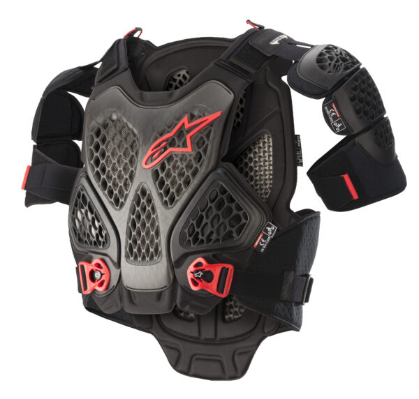 ALPINESTARS A-6 CHEST PROTECTOR BLACK/ANTHRACITE XS/SM - 6700022-1036-XS/S