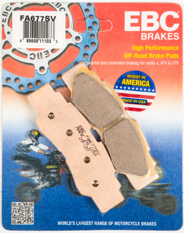 EBC BRAKE PADS FA677SV SEVERE DUTY SV SERIES - FA677SV