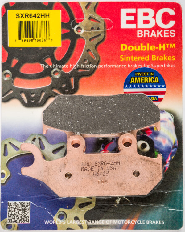 EBC BRAKE PADS SXR642HH SINTERED SXR SERIES - SXR642HH