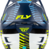 FLY RACING FORMULA CP SLICE HELMET NAVY/HI-VIS/WHITE MD - 73-0050M - Image 2