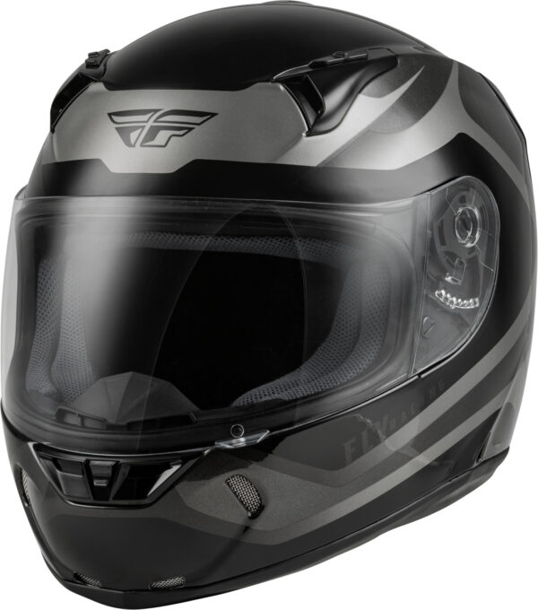 FLY RACING REVOLT RUSH HELMET GREY/BLACK 2X - 73-83832X