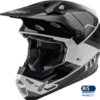 FLY RACING FORMULA CP RUSH HELMET GREY/BLACK/WHITE SM - 73-0023S - Image 3