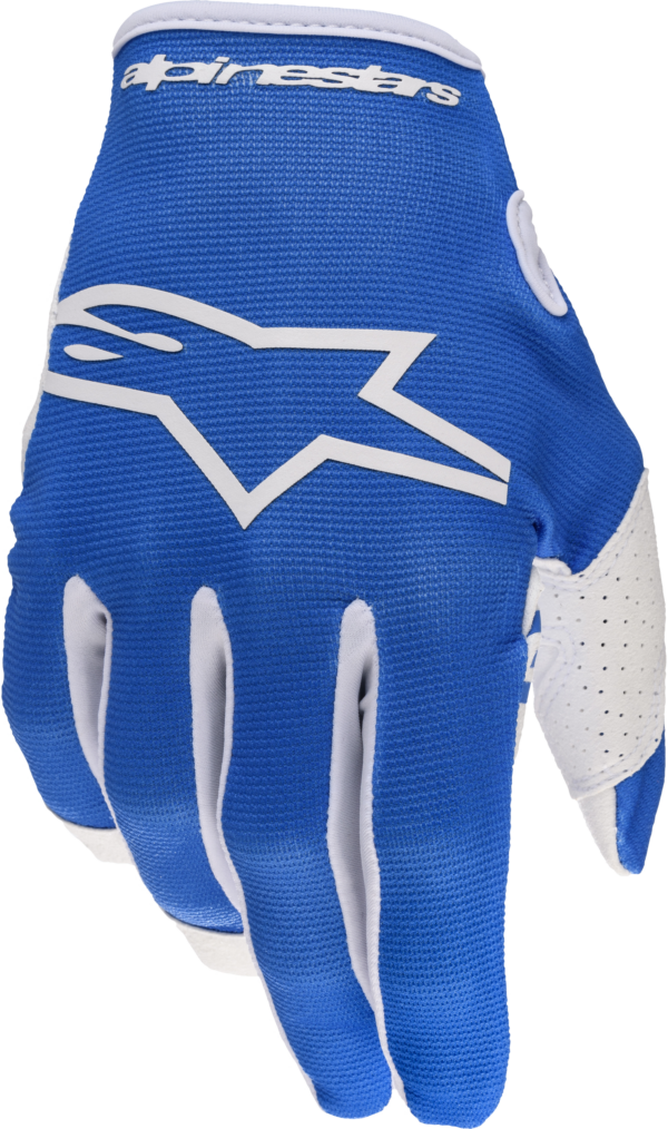 ALPINESTARS YOUTH & KIDS RADAR GLOVES UCLA BLUE/WHITE LG - 3541823-7262-L