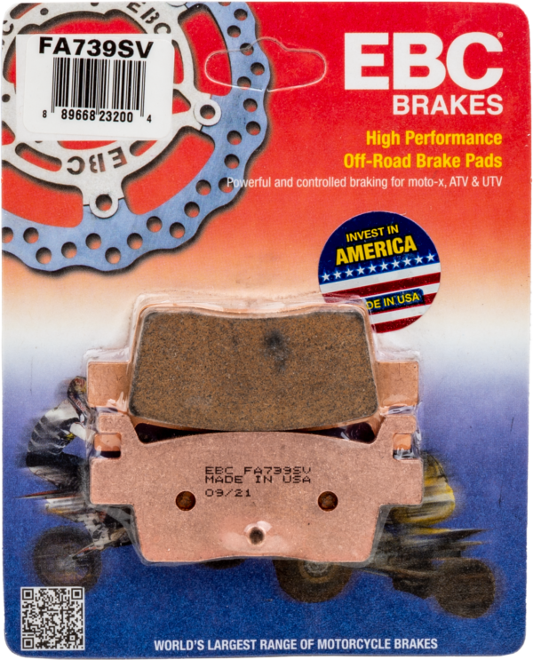 EBC BRAKE PADS FA739SV SEVERE DUTY SV SERIES - FA739SV