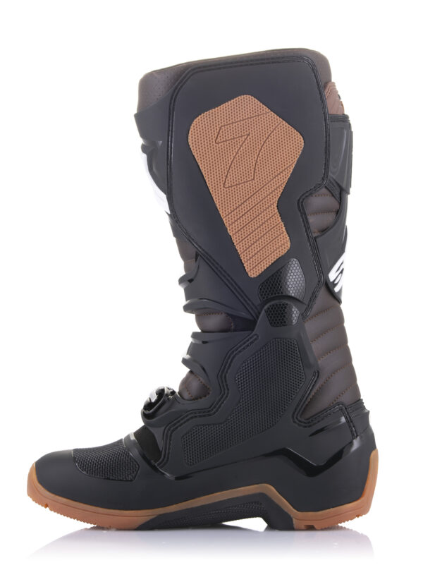 ALPINESTARS TECH 7 ENDURO BOOTS BLACK/DARK BROWN SZ 12 - 2012114-1089-12