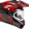 FLY RACING TREKKER CW CONCEAL HELMET ELEC SHLD RED/BLACK XS - 73-31361XS - Image 5