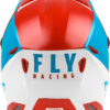 FLY RACING KINETIC STRAIGHT EDGE HELMET RED/WHITE/BLUE LG - 73-8632L - Image 2