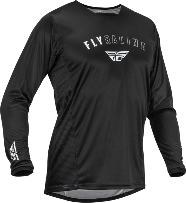 FLY RACING PATROL JERSEY BLACK/WHITE 5X - 376-6505X