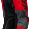 FLY RACING YOUTH KINETIC KHAOS PANTS BLACK/RED/GREY SZ 24 - 376-43024 - Image 3