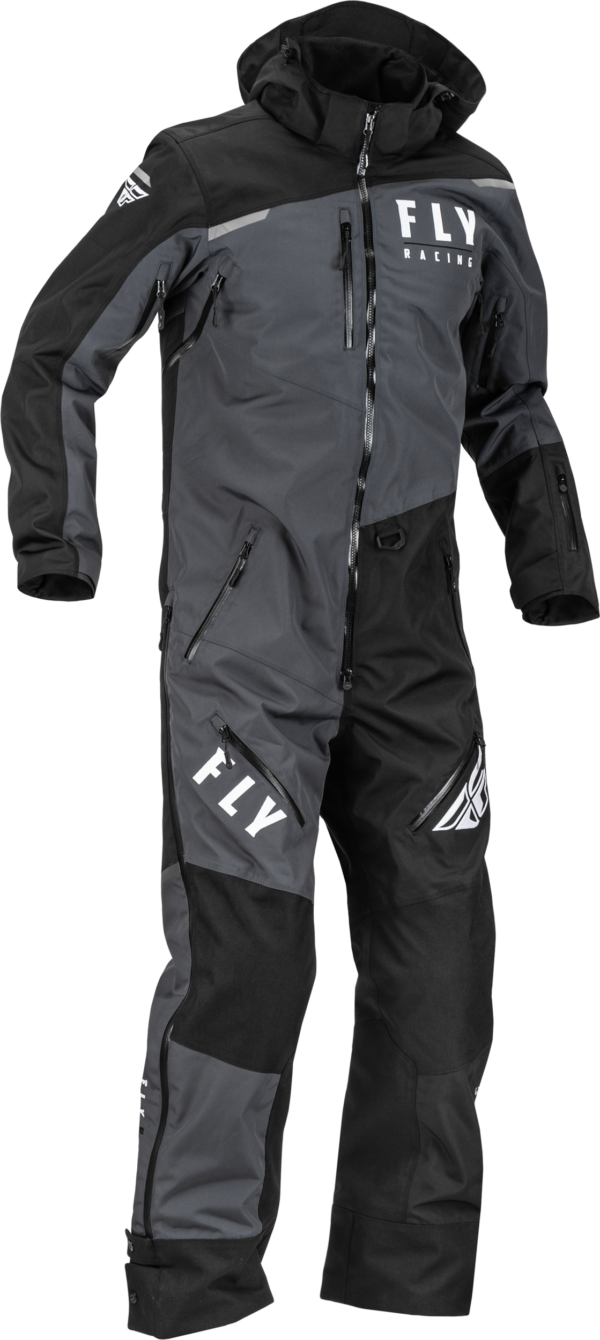 FLY RACING COBALT SHELL MONOSUIT BLACK/GREY SM - 470-4350S