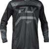 FLY RACING YOUTH RAYCE BICYCLE JERSEY BLACK/CHARCOAL YM - 378-053YM - Image 2