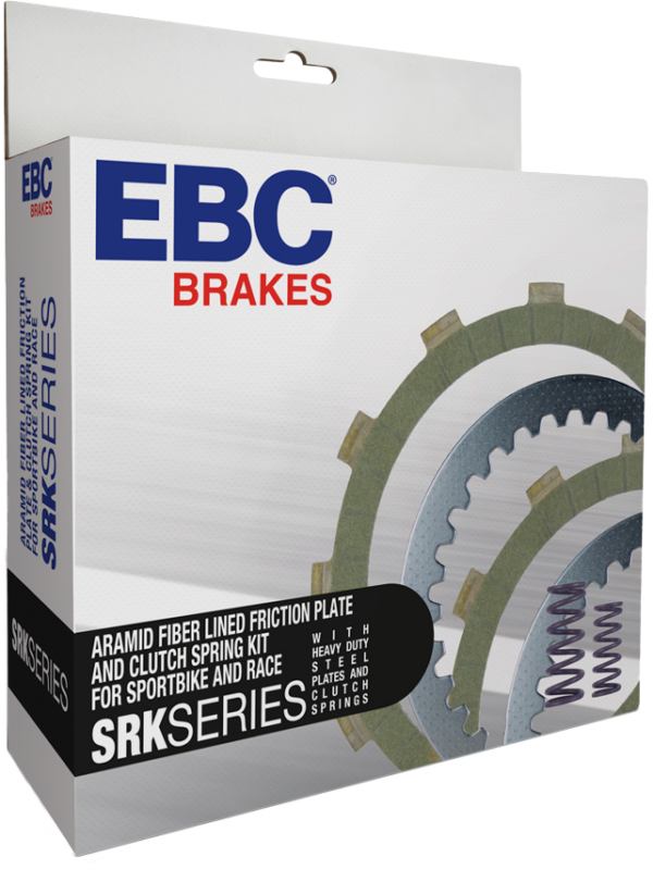 EBC CLUTCH KIT SRK COMPLETE FIBER/STEEL/SPRINGS KAW - SRK167