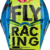 FLY RACING YOUTH KINETIC SCAN HELMET BLUE/HI-VIS/PINK YS - F73-3492YS - Image 3