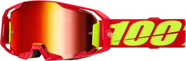 100-PERCENT ARMATIC GOGGLE RED MIRROR RED LENS - 50060-00005