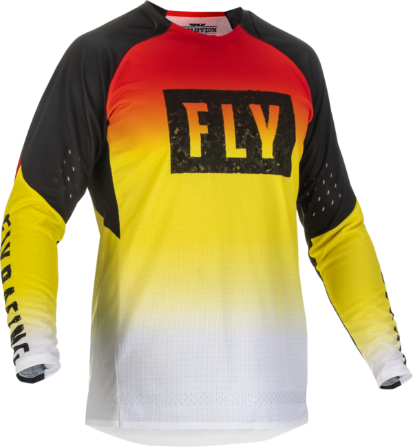 FLY RACING EVOLUTION DST L.E. PRIMARY JERSEY RED/YELLOW/BLACK XL - 375-124X