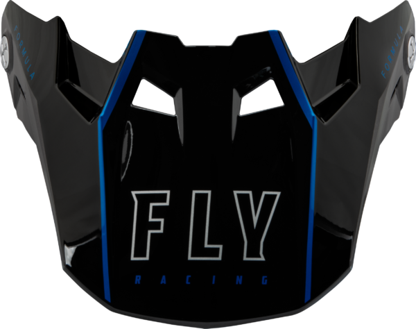 FLY RACING FORMULA CARBON TRACER VISOR BLUE/BLACK YL/SM - 73-47120S