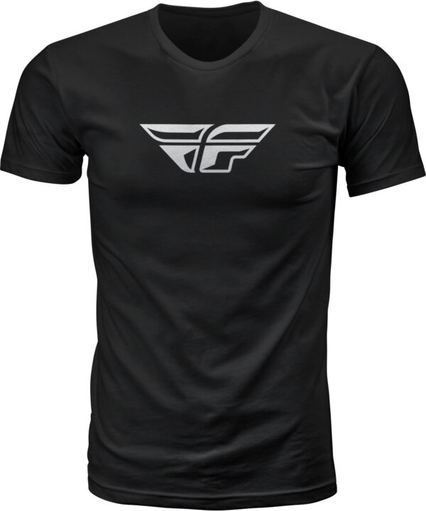 FLY RACING FLY F-WING TEE BLACK LG - 352-0610L