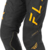 FLY RACING KINETIC CENTER PANTS CA/NY BLACK/GOLD SZ 36 - C378-53036 - Image 4