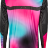 FLY RACING YOUTH RAYCE BICYCLE JERSEY FUSCHIA/BLACK/TEAL YXL - 378-051YXL - Image 2