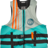 FLY RACING NEOPRENE FLOTATION VEST TEAL/GREY/ORANGE LG - 221-30403L - Image 2