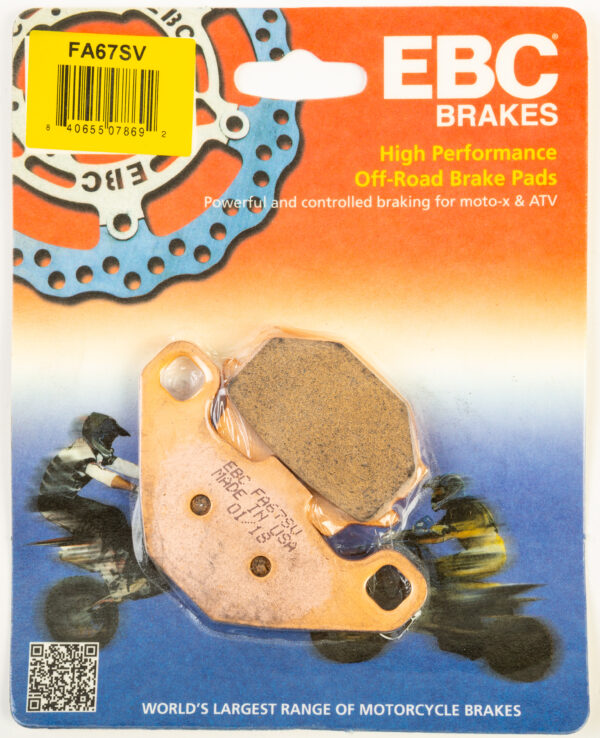 EBC BRAKE PADS FA67SV SEVERE DUTY SV SERIES - FA67SV