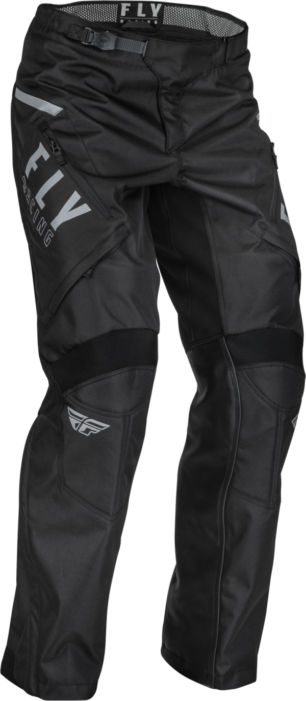 FLY RACING PATROL OVER-BOOT PANTS BLACK/WHITE SZ 42 - 376-64042