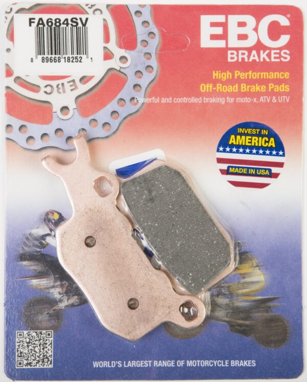 EBC BRAKE PADS FA684SV SEVERE DUTY SV SERIES - FA684SV