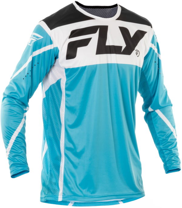 FLY RACING YOUTH LITE JERSEY BLUE/WHITE/BLACK YXL - 378-722YXL