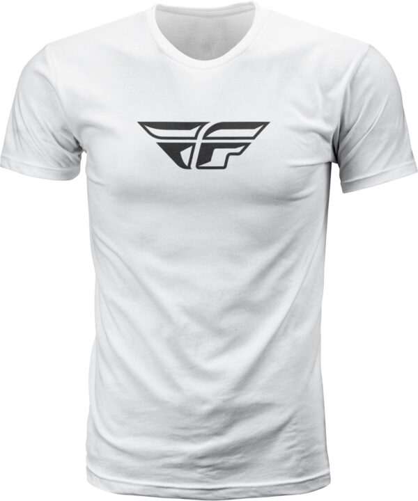 FLY RACING FLY F-WING TEE WHITE 2X - 352-06142X