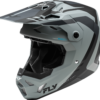 FLY RACING YTH FORMULA CP KRYPTON HELMET MATTE GREY/BLACK YL - 73-0035YL - Image 3