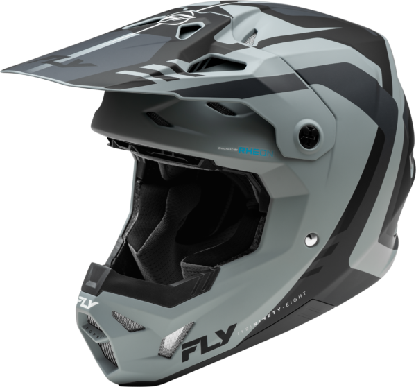 FLY RACING FORMULA CP KRYPTON HELMET MATTE GREY/BLACK XS - 73-0035XS