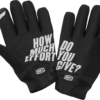 100-PERCENT BRISKER GLOVES BLACK SM - 10003-00000 - Image 2