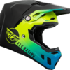 FLY RACING FORMULA CC CENTRUM HELMET BLACK/BLUE/HI-VIS XS - 73-4320XS - Image 6