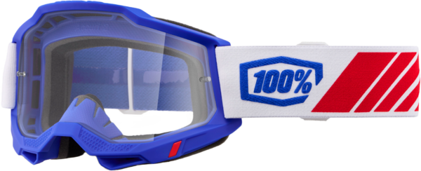 100-PERCENT ACCURI 2 GOGGLE KOLBY CLEAR LENS - 50013-00050