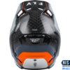 FLY RACING FORMULA CARBON AXON HELMET BLACK/GREY/ORANGE MD - 73-4428M - Image 4