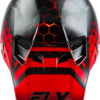 FLY RACING FORMULA CC TEKTONIC HELMET BLACK/RED/ORANGE XL - 73-4331X - Image 3